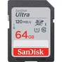 Карта пам'яті SanDisk 64GB SDXC class 10 Ultra (SDSDUN4-064G-GN6IN) - зменшене зображення 1