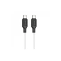 Дата кабель USB-C to USB-C 1.0m 60W silicone X90 Cool white HOCO (6931474788474) - зменшене зображення 1