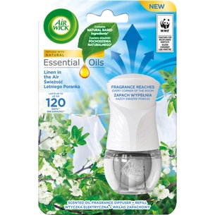 Освіжувач повітря Air Wick Електричний ароматизатор повітря Ранкова свіжість зі змінним флаконом 19 мл (5908252005482) зображення 1