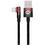 Кабель Baseus MVP 2 USB - Lightning (M/M), 2.4A, 2 м Black/Red (CAVP000120) - уменьшенное изображение 2