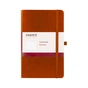 Блокнот Axent Partner Lux, 125х195, 96арк, кл, коричневий (8202-19-A) - зменшене зображення 1