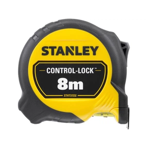 Рулетка Stanley CONTROL-LOCK, 8мх25мм, у прогумованому корпусі, з двосторонньою шкалою (STHT37232-0) зображення 1