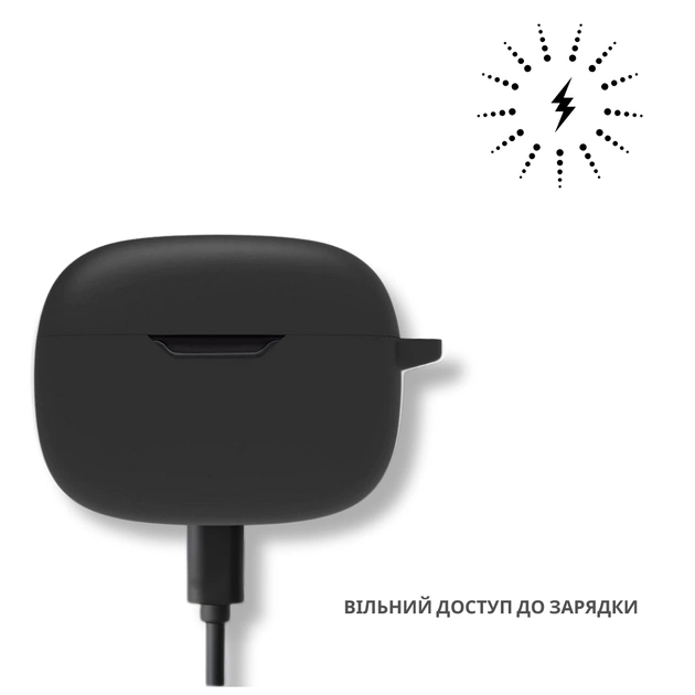 Чохол для навушників BeCover для JBL Wave Beam 2 Black (714820) - picture 5