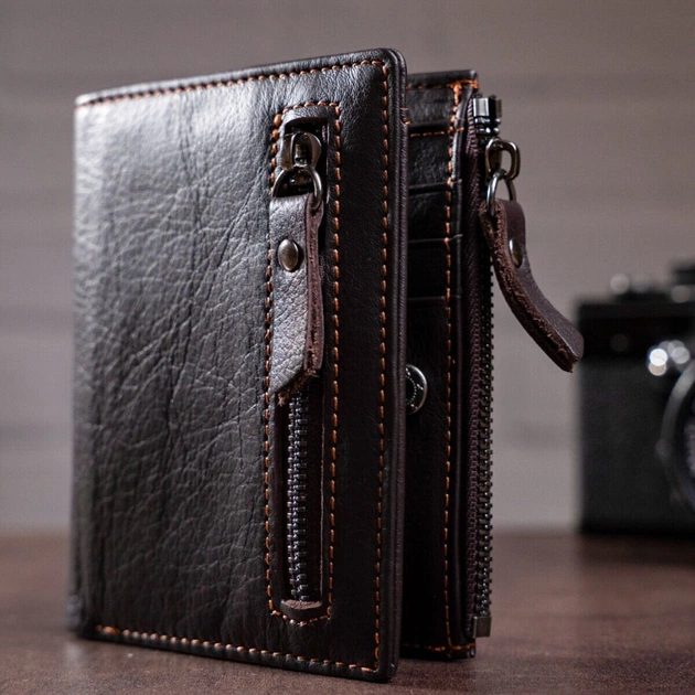 Гаманець Vintage Коричневий (14687) - изображение 8