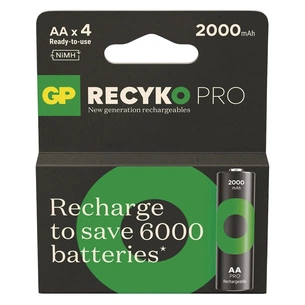 Акумулятори GP Recyko Pro AA/HR06 NI-MH 2000 mAh BL 4 шт зображення 1