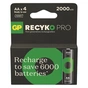 Аккумуляторы GP Recyko Pro AA/HR06 NI-MH 2000 mAh BL 4 шт - уменьшенное изображение 1