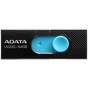 USB флеш накопичувач ADATA 64GB UV220 Black/Blue USB 2.0 (AUV220-64G-RBKBL) - зменшене зображення 1