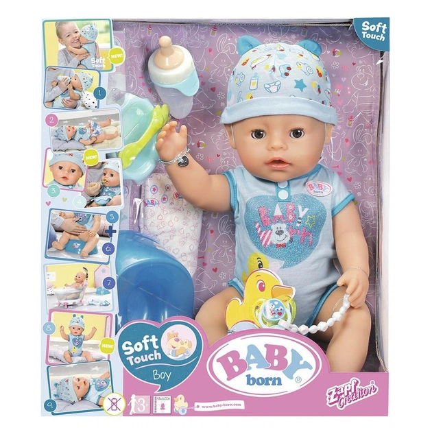 Пупс Zapf BABY BORN ніжні обійми Чарівний малюк (824375) - picture 11