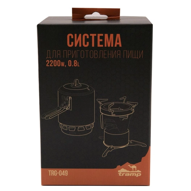 Пальник Tramp cистема для приготування їжі 0,8 л Orang (UTRG-049-orange) - picture 8