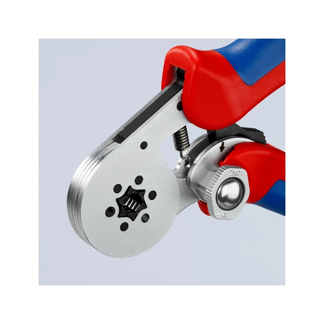 Затискач для клем KNIPEX для контактних гільз, шестигранний обжим (97 55 14) - picture 7