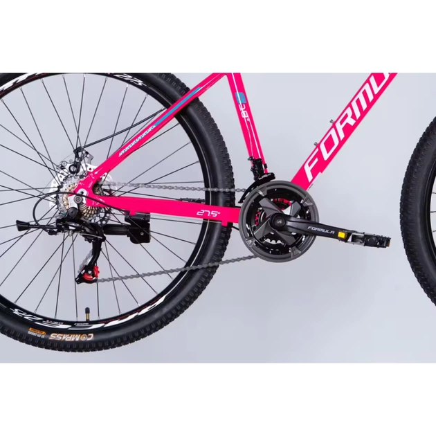 Велосипед Formula 27.5" MOTION DD рама-18" AL 2026 рожевий з білим (OPS-FR-27.5-304) - зображення 5