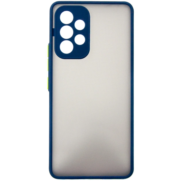 Чохол до мобільного телефона Dengos Matte Samsung Galaxy A53 (blue) (DG-TPU-MATT-101) - зображення 1