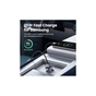 Зарядний пристрій Ugreen 1xUSB-C + 1xUSB 30W car adapter CD130 black (40858) - зменшене зображення 10