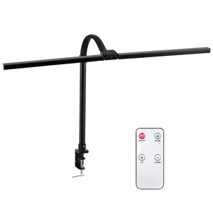 Настільна лампа Mealux Black з пультом (DL-1025 + remote Black) зображення 1