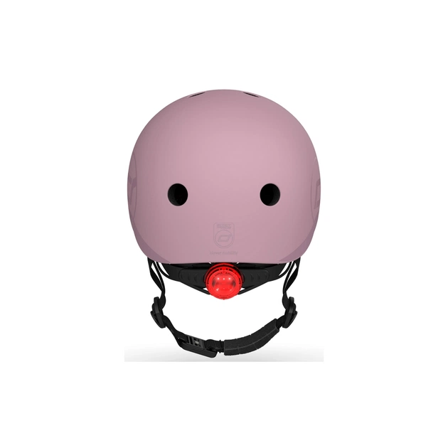 Шолом Scoot&Ride пастельно-бузковий з ліхтариком 51-53см (SR-190605-WILDBERRY) - picture 3