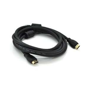 Кабель мультимедійний HDMI M to HDMI M 2.0m V2.0 4K black Ritar (HDMI(M)/(M)V2.0-2m-347P) зображення 1
