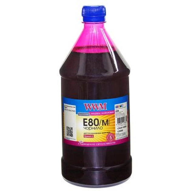 Чорнило WWM Epson L800 1000г Magenta (E80/M-4) - зображення 1