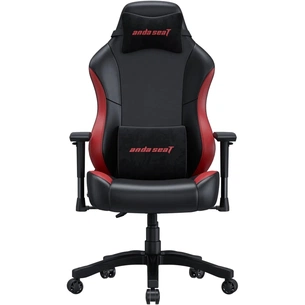 Крісло ігрове Anda Seat Luna Color PVC Size L Black/Red (AD18-48-BR-PV) зображення 1