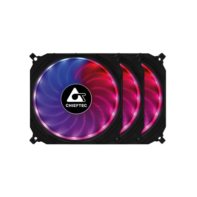 Кулер до корпусу Chieftec TORNADO (CF-3012-RGB) - зображення 1