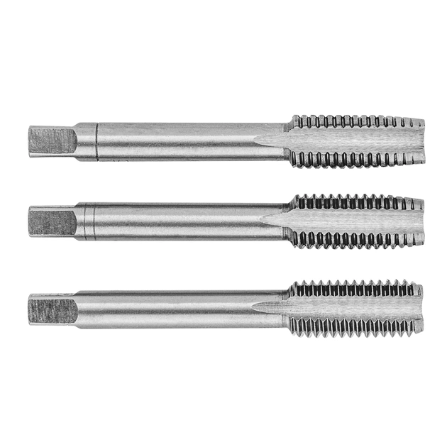 Метчик Topex M12, шаг 1.75 мм, 3 шт. (14A212) - изображение 1