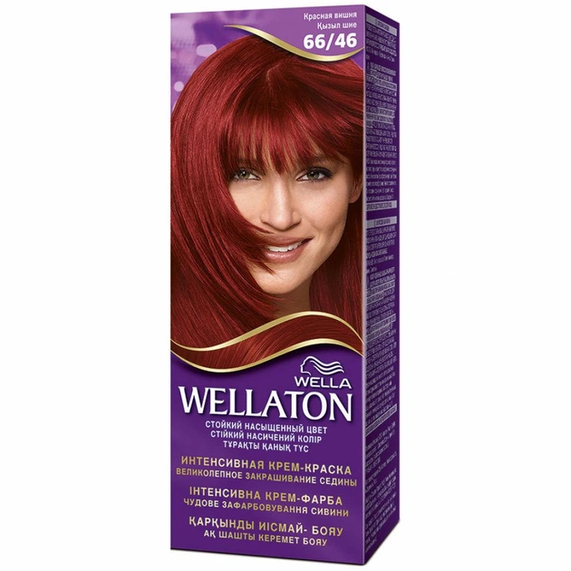 Фарба для волосся Wellaton 66/46 Червона вишня 110 мл (4056800899180) - зображення 1
