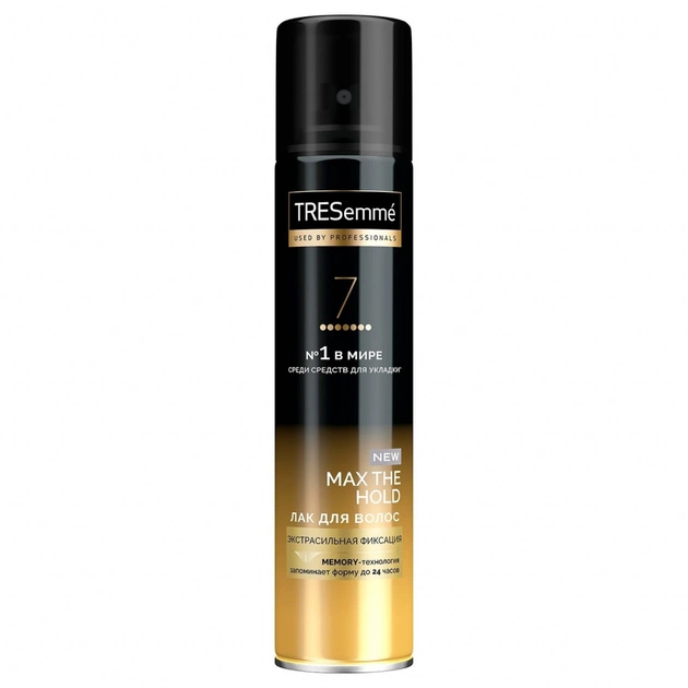 Лак для волосся Tresemme екстрасильна фіксація 250 мл (8714100914908) - изображение 1