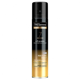 Лак для волосся Tresemme екстрасильна фіксація 250 мл (8714100914908) зображення 1