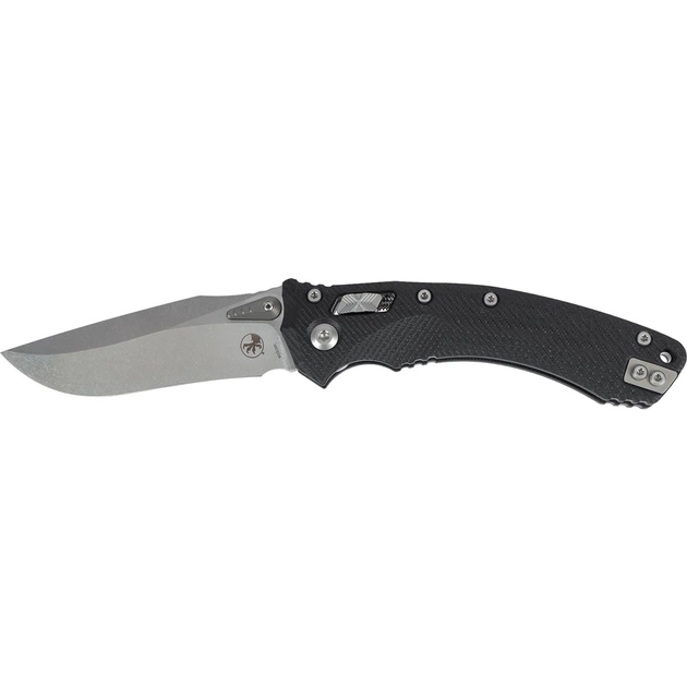 Ніж Microtech Amphibian Stonewash Black (137RL-10FLGTBK) - зображення 1