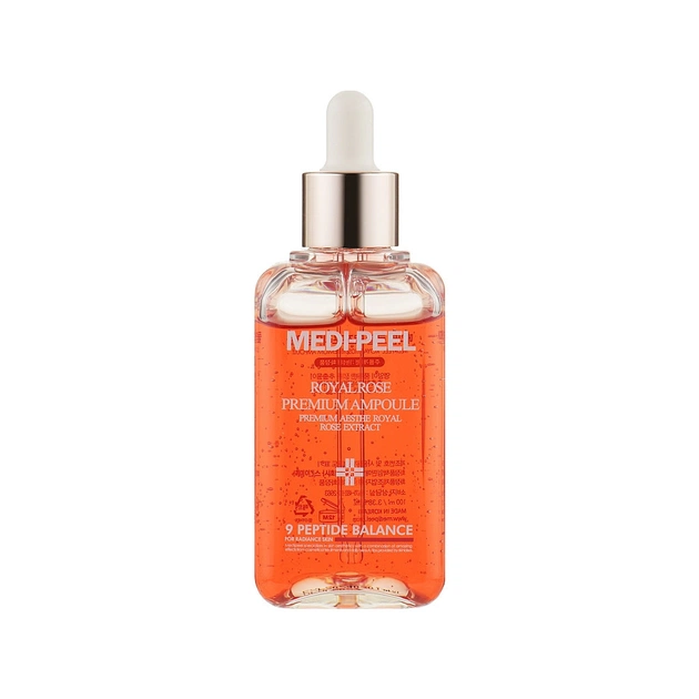 Сироватка для обличчя Medi-Peel Luxury Royal Rose Ampoule Антивікова з трояндою 100 мл (8809409348445) - зображення 1