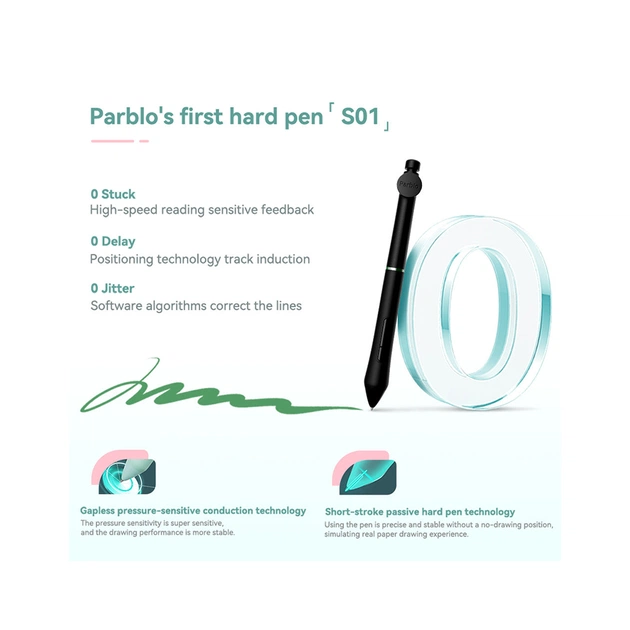 Графический планшет Parblo Coast 12 Pro Gen2 (COAST12PROG2) - изображение 9