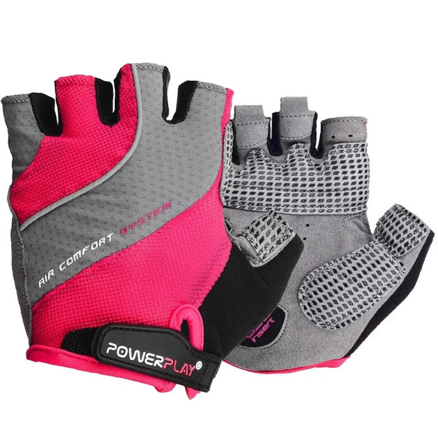 Велорукавиці PowerPlay 5023 Рожеві XS (SALE_5023_XS_Pink_Lady) - зображення 1