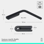 Мишка Logitech Mobi Fold Bluetooth Graphite (910-007604) - зменшене зображення 10