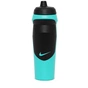 Пляшка для води Nike Hypersport Bottle 20 OZ мятний, чорний 600 мл N.100.0717.398.20 (887791360120) - зменшене зображення 1