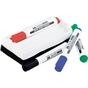 Набір маркерів Buromax JOBMAX Board, SET*4шт+губка (BM.8800-84) - зменшене зображення 2
