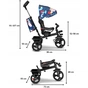 Дитячий велосипед Lionelo Haari Blue Navy (LO-HAARI BLUE NAVY) - зменшене зображення 4