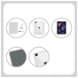 Чохол до планшета BeCover Magnetic 360 Rotating mount Pencil Apple iPad 10.9" 2022 Gray (708505) - зменшене зображення 3