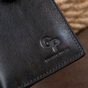 Гаманець Grande Pelle Anet на кнопці Чорний (11324) - зменшене зображення 10