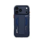 Чохол до мобільного телефона Skinarma Haxa Magnetic Charging + Grip Stand iPhone 17 Pro Max Blue (8886461249446) - зменшене зображення 2