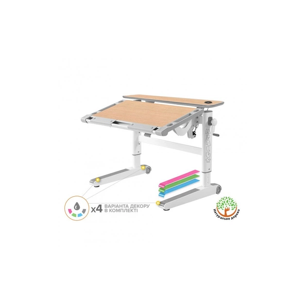 Парта Mealux Ergowood M Multicolor MG Energy (BD-800 MG/MC Energy) - picture 2