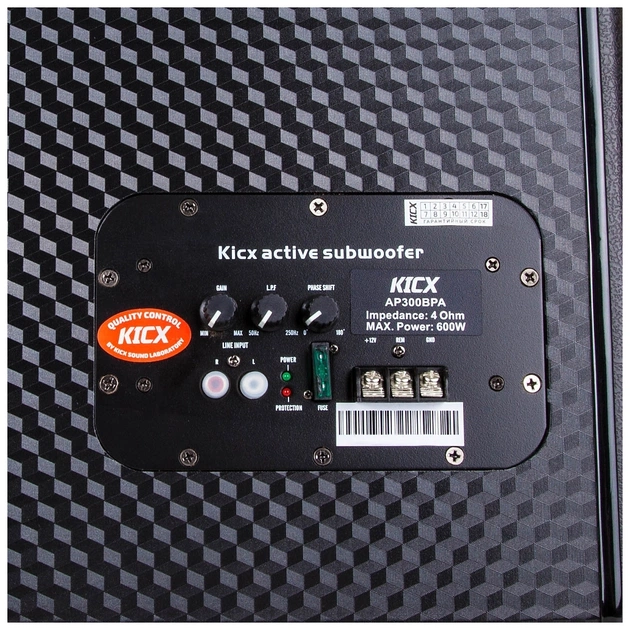 Активний сабвуфер Kicx AP 300BPA - picture 5