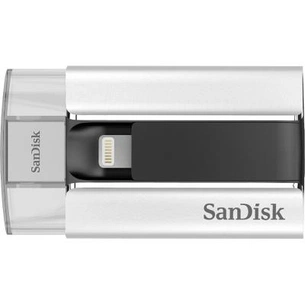 USB флеш накопичувач SanDisk 64GB iXpand USB/Lightning Apple (SDIX-064G-G57) зображення 1