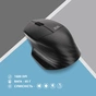 Мишка 2E MF280 Silent Wireless/Bluetooth Black (2E-MF280WBK) - зменшене зображення 6