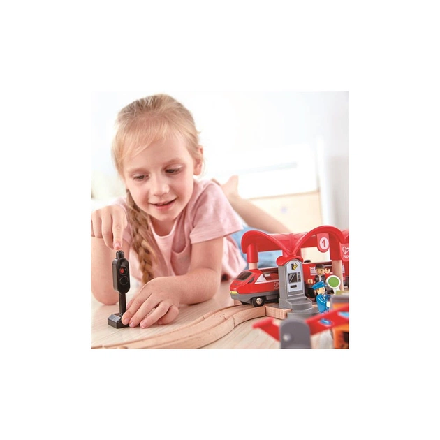 Залізниця Hape Місто 51 елемент (E3730) - picture 3