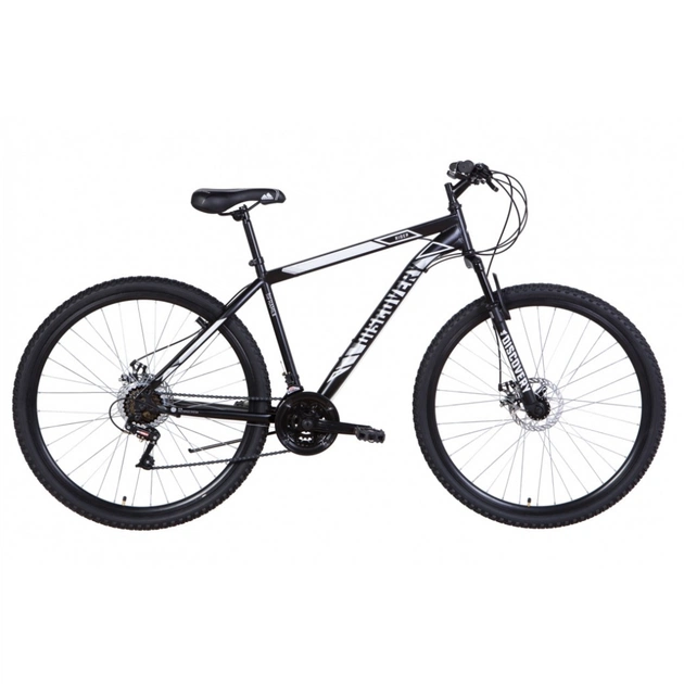Велосипед Discovery 29" RIDER AM DD рама-19" 2021 Black/White (OPS-DIS-29-113) - зображення 1