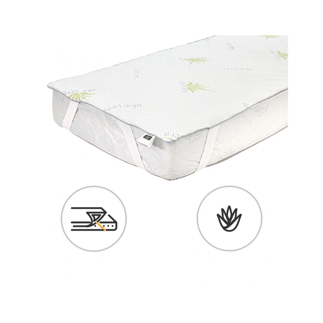 Наматрацник MirSon №1045 Alberto Тенцель (Modal) Aloe Vera 140х200 см (2200001507791) - зображення 1