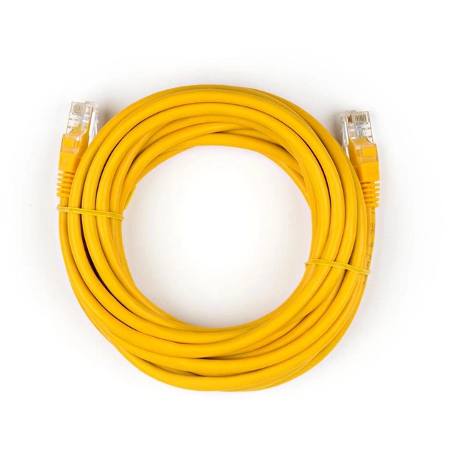 Патч-корд Vinga 5 m CCA (VCPPCCCS5Y) - изображение 1