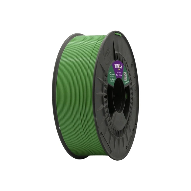 Пластик для 3D-принтера WINKLE PLA HIGH SPEED 1.75mm, 1kg, Green avocado (PHS01000175VERAGUWNK) - зображення 1