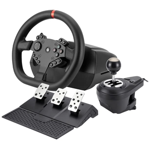 Кермо GamePro RW070PM з педалями та коробкою передач XBOXONE/PS4/PC (RW070PM) зображення 1