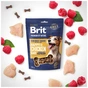 Ласощі для собак Brit Premium Semi-moist Snacks Chicken with Raspberry напіввологі з куркою і малиною 180 г (8595602573912) - зменшене зображення 2