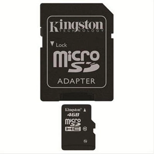 Карта пам'яті Kingston 4Gb microSDHC class 10 (SDC10/4GB) зображення 1